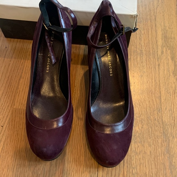 Swede Marc by Marc Jacobs wedge shoes - Picture 1 of 5